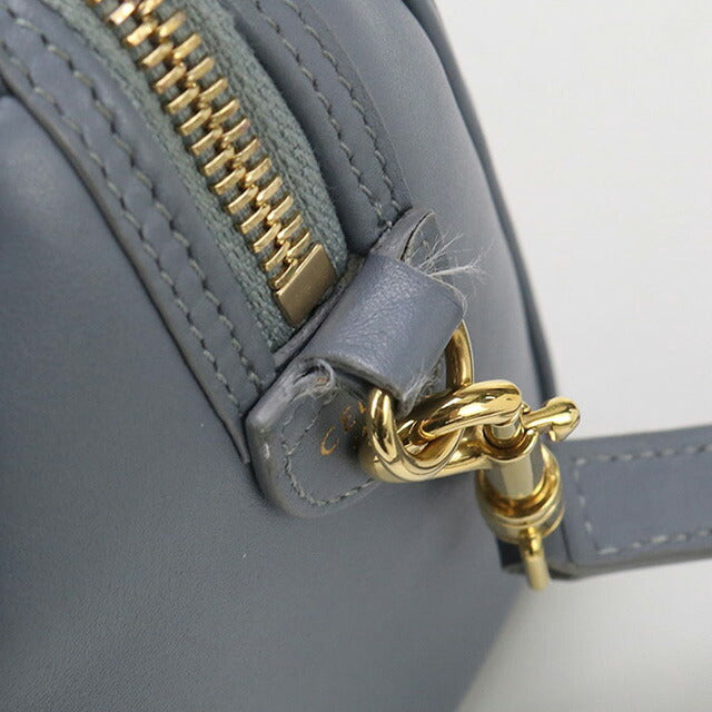 中古 セリーヌ ハンドバッグ レディース ブランド CELINE スモール ボストン ブルー バッグ USDCE96359011