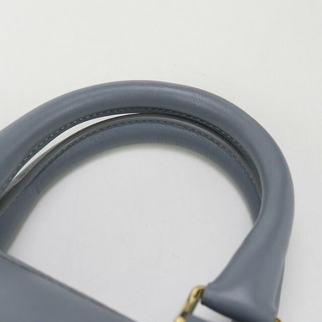 中古 セリーヌ ハンドバッグ レディース ブランド CELINE スモール ボストン ブルー バッグ USDCE96359011