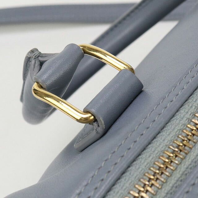 中古 セリーヌ ハンドバッグ レディース ブランド CELINE スモール ボストン ブルー バッグ USDCE96359011