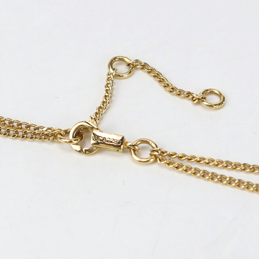 中古 セリーヌ ネックレス レディース ブランド CELINE マイヨン トリオンフ 46S896BRA 35OR ゴールド アクセサリー USDCE96649011