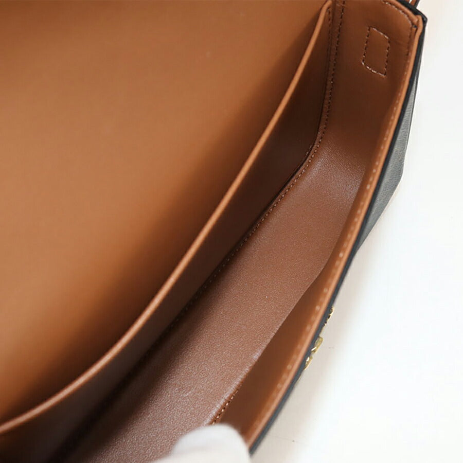 中古 セリーヌ ショルダーバッグ レディース ブランド CELINE トリオンフキャンバス クロード 19414 2CUZ 04LU ブラウン バッグ USDCE96694011