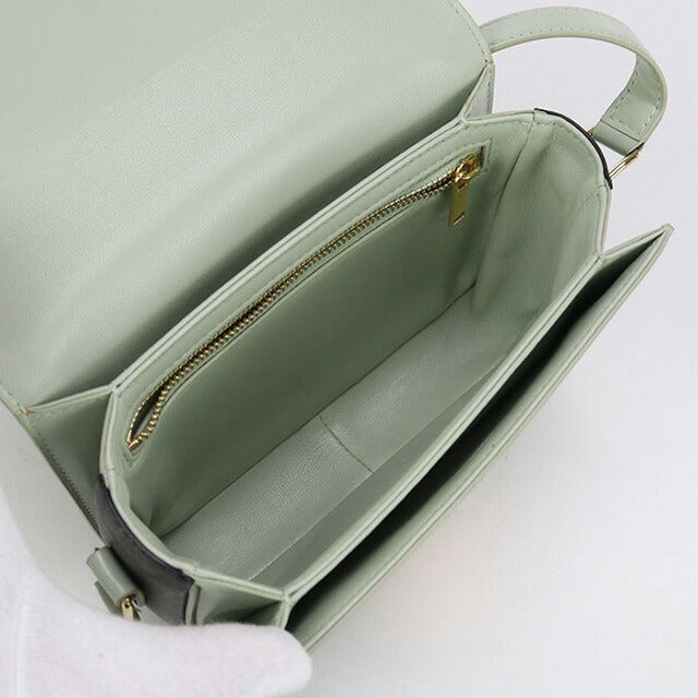 中古 セリーヌ 斜め掛け ショルダーバッグ レディース ブランド CELINE トリオンフキャンバス レザー ブラウン バッグ USDCE98193011