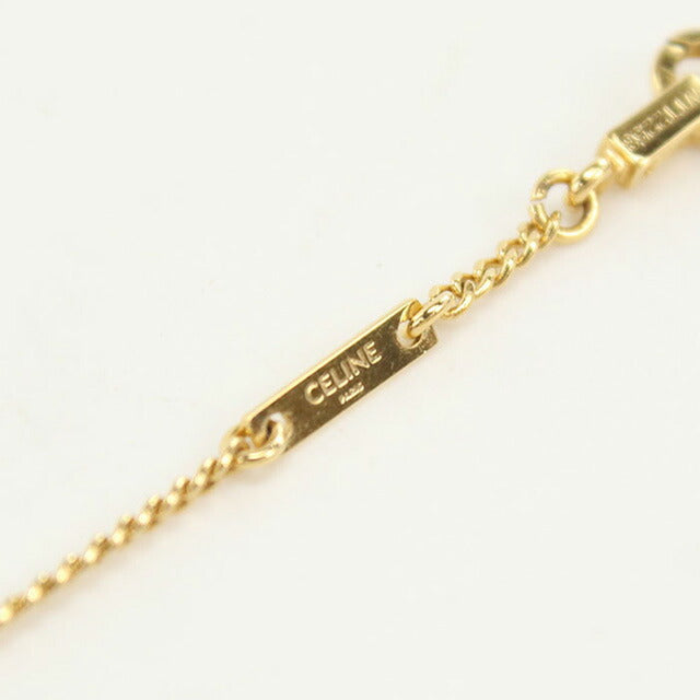 中古 セリーヌ ネックレス レディース ブランド CELINE ゴールド アクセサリー USDCE98527011
