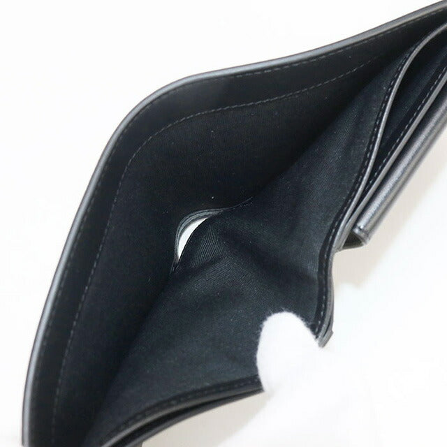 中古 セリーヌ 二折財布 メンズ ブランド CELINE トリオンフ エンボス加工 バイフォールドウォレット 10C87 3FQB 38SI ブラック 財布 USDCE98566011