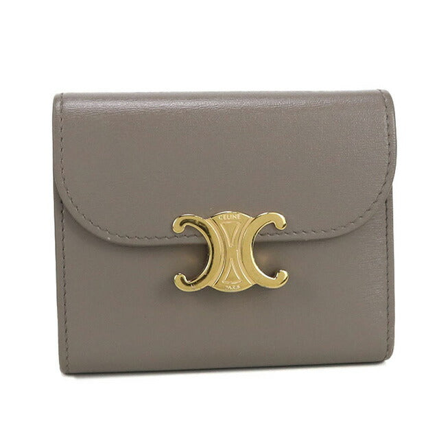 Used Celine Trifold Wallet Women&