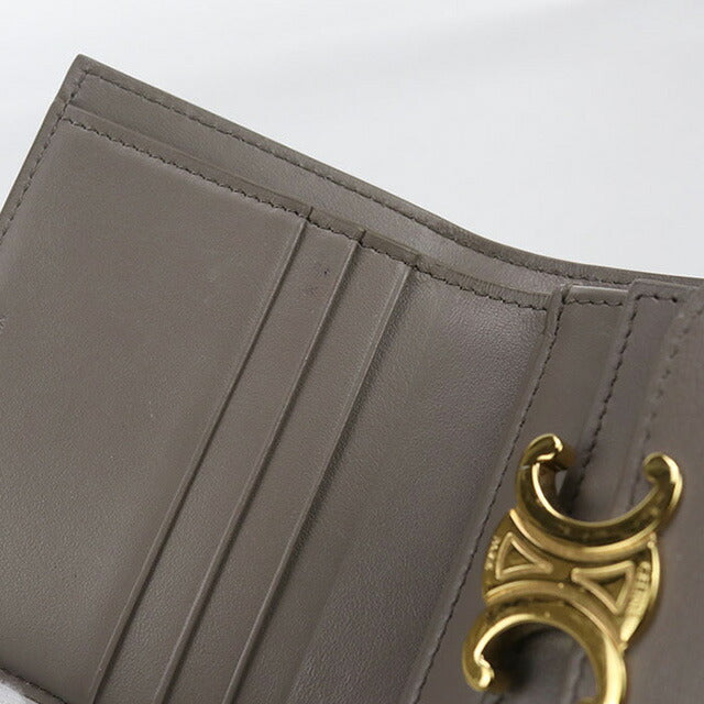 Used Celine Trifold Wallet Women&