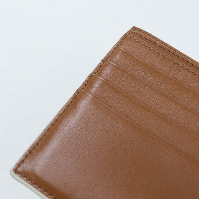 中古 セリーヌ 二折財布 メンズ ブランド CELINE トリオンフキャンバス バイフォールドウォレット レザー 10C87 ホワイト 財布 USDCE98901011
