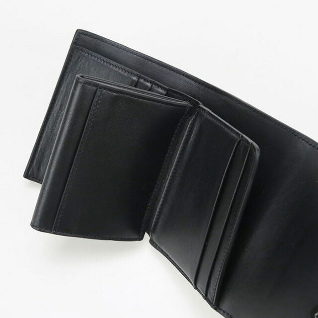 中古 セリーヌ 三折財布 レディース ブランド CELINE スモール フラップウォレット 10D78 3DPV ブラック 財布 USDCE99142011