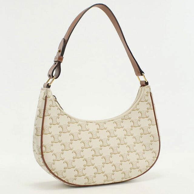 Used Celine shoulder bag ladies brand CELINE one shoulder white bag USDCE99347011