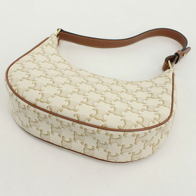 Used Celine shoulder bag ladies brand CELINE one shoulder white bag USDCE99347011