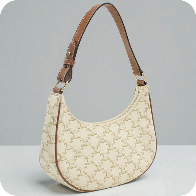Used Celine shoulder bag ladies brand CELINE one shoulder white bag USDCE99347011