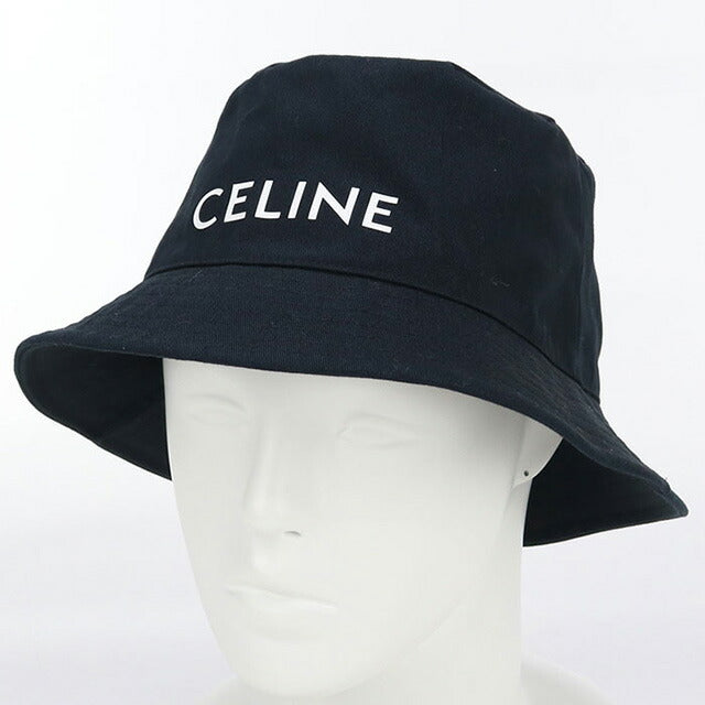 中古 セリーヌ ハット レディース ブランド CELINE バケットハット 2AU5B968P ブラック 帽子 USDCE99950011
