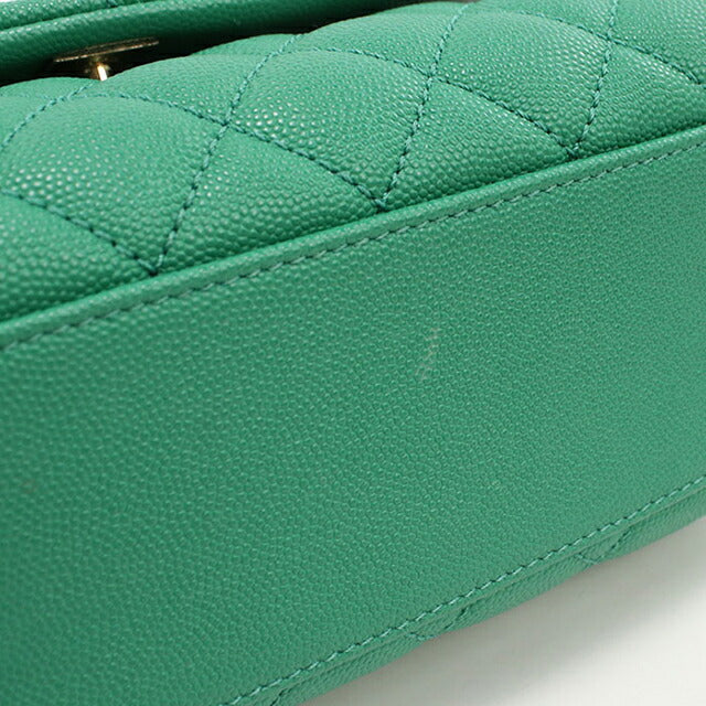 二手 CHANEL 手提包 女士品牌 CHANEL Matelasse 2WAY 绿色包 USDCH100744011