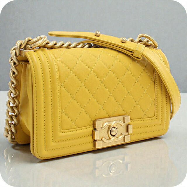 中古 シャネル ショルダーバッグ レディース ブランド CHANEL ボーイ