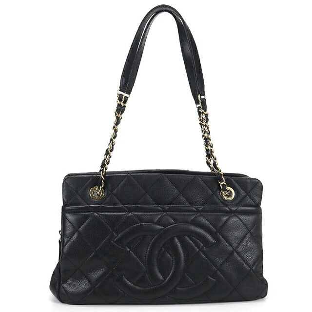 二手 CHANEL 手提包 女士品牌 CHANEL 马特拉斯链条黑色包 USDCH101562011