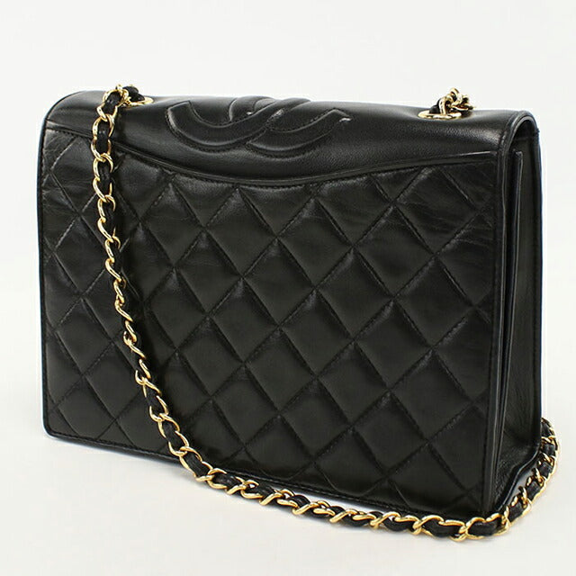 二手 CHANEL 单肩包 女士品牌 CHANEL 马特拉斯链条黑色包 USDCH101747011