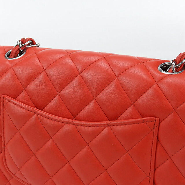 二手 CHANEL 斜挎单肩包 女士品牌 CHANEL 马特拉斯链条红色包 USDCH103392011