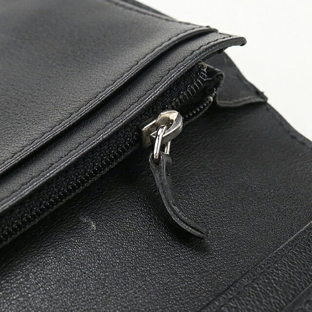 Used CHANEL long wallet bi-fold ladies brand CHANEL leather black USDCH108308011