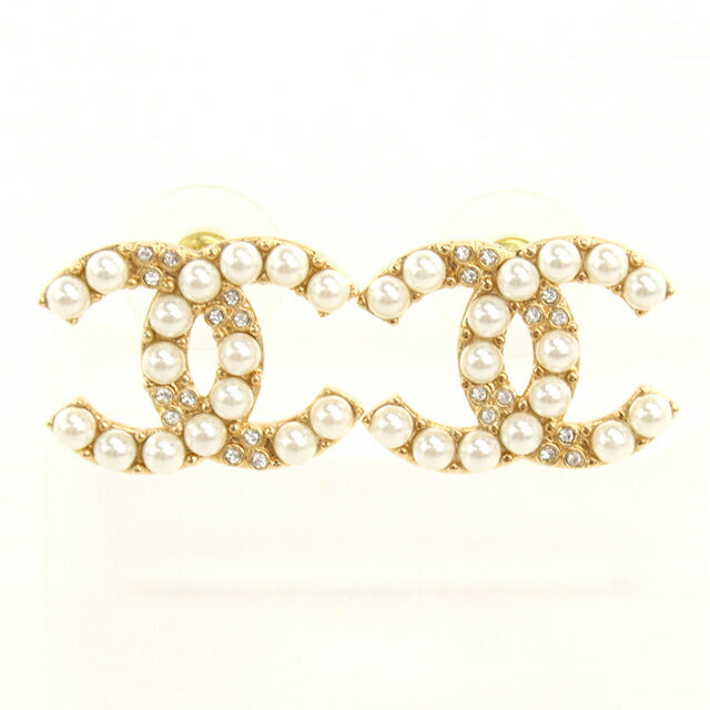 中古 シャネル ピアス レディース ブランド CHANEL ココマーク ゴールド アクセサリー USDCH114185011