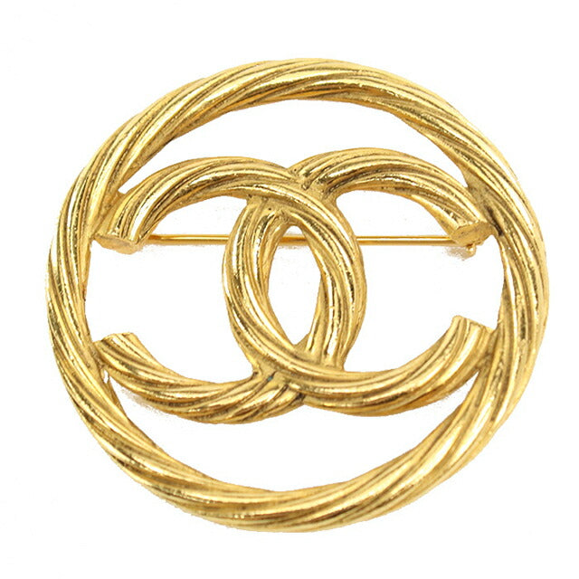 中古 シャネル ブローチ レディース ブランド CHANEL ココマーク ゴールド アクセサリー USDCH114293011