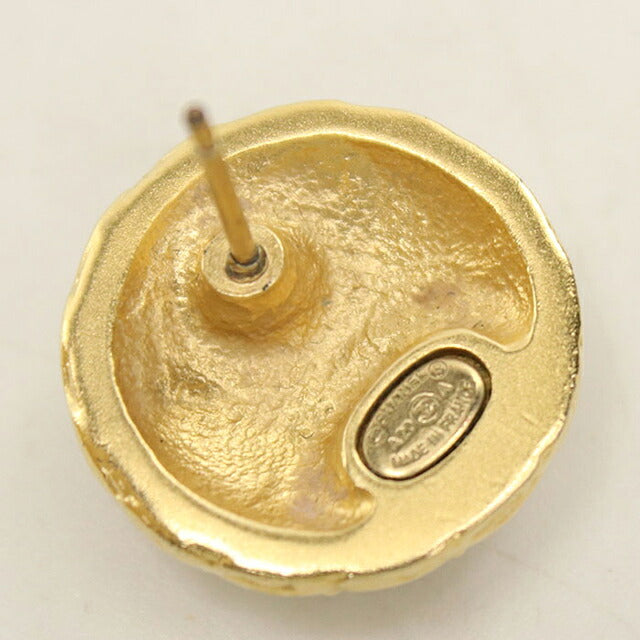 中古 シャネル ピアス レディース ブランド CHANEL ラインストーン ゴールド アクセサリー USDCH120962011