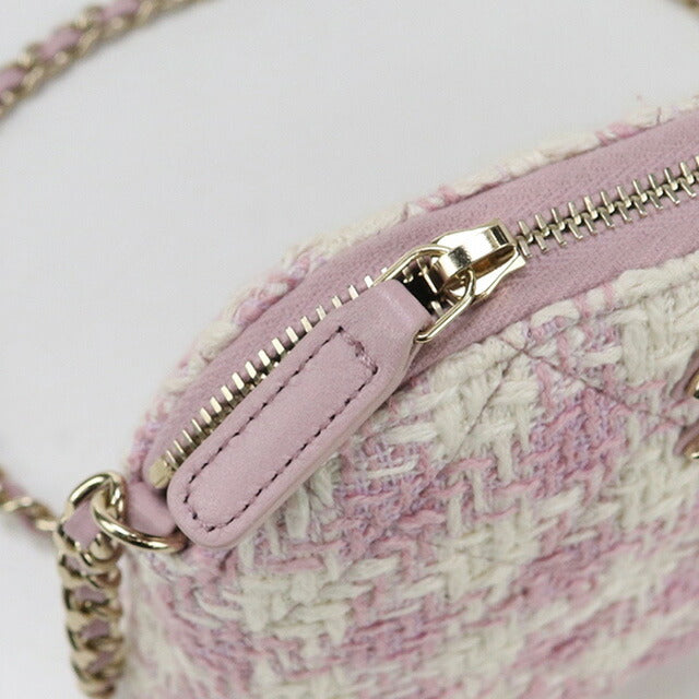 中古 シャネル 斜め掛け ショルダーバッグ レディース ブランド CHANEL ココマーク チェーン NLOH72EG ピンク バッグ USDCH89305011