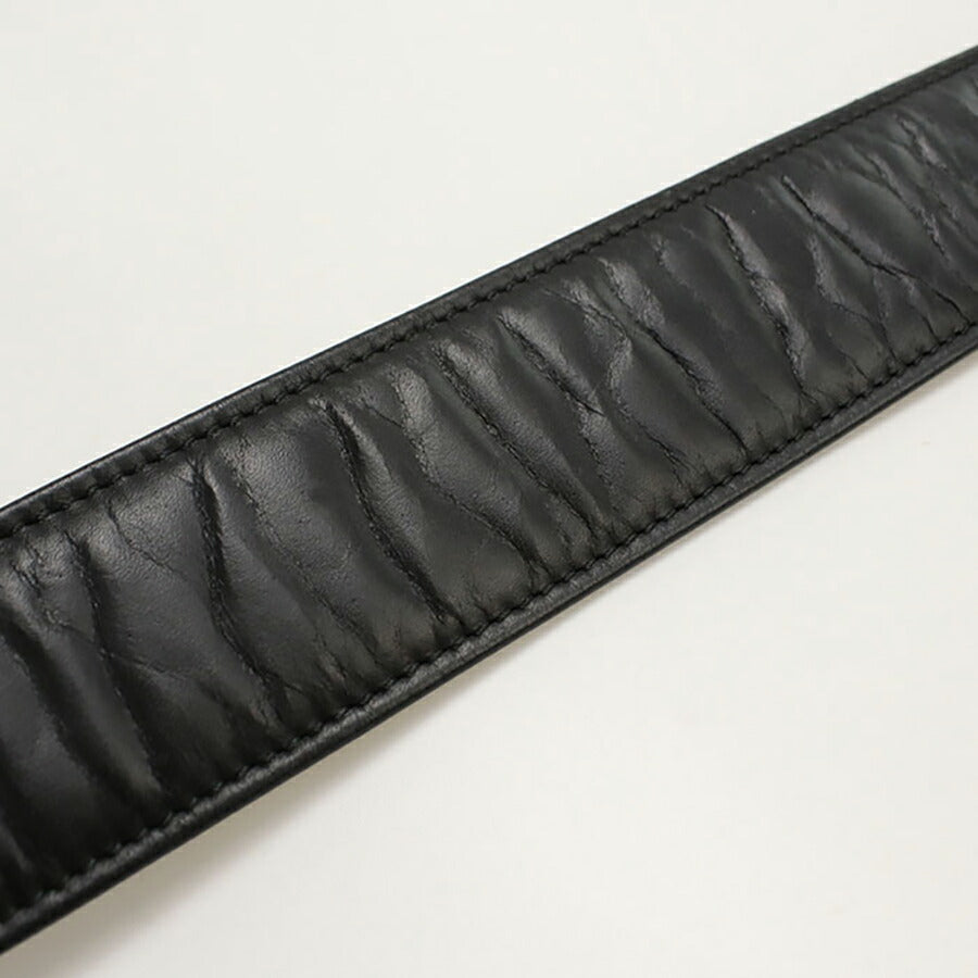 中古 シャネル ベルト レディース ブランド CHANEL ココマーク ベルト レザー ブラック 小物 USDCH89774011