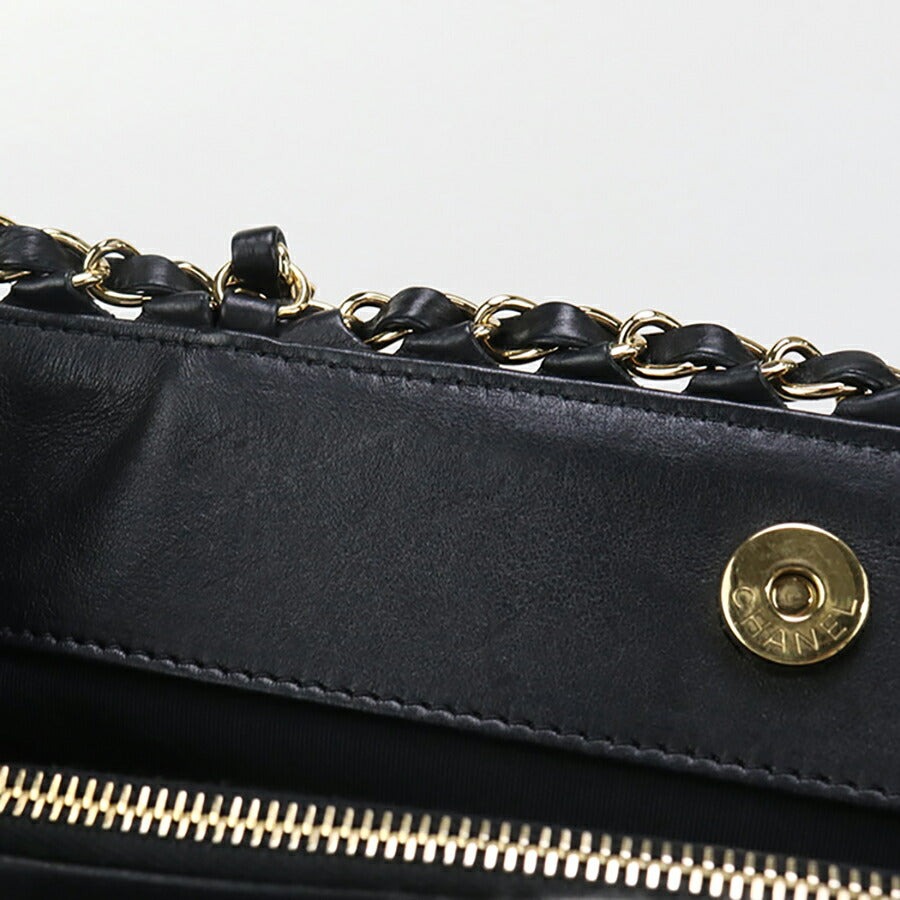 中古 シャネル ショルダーバッグ レディース ブランド CHANEL チェーンショルダーバッグ ブラック バッグ USDCH93467011