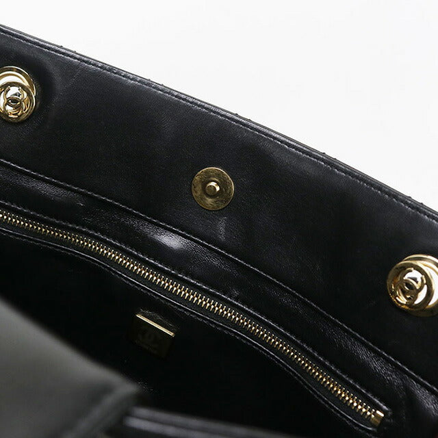 中古 シャネル ショルダーバッグ レディース ブランド CHANEL マトラッセ チェーン ブラック バッグ USDCH93813011