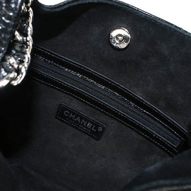 中古 シャネル ショルダーバッグ レディース ブランド CHANEL シェブロン チェーンショルダーバッグ 25737038 ブラック バッグ USDCH95030011