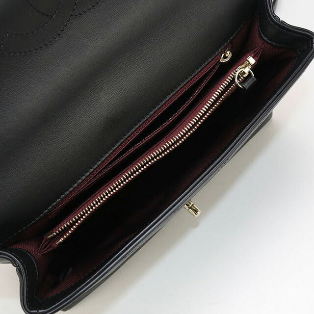 中古 シャネル 斜め掛け ショルダーバッグ レディース ブランド CHANEL シェブロン チェーン ブラック バッグ USDCH95266011