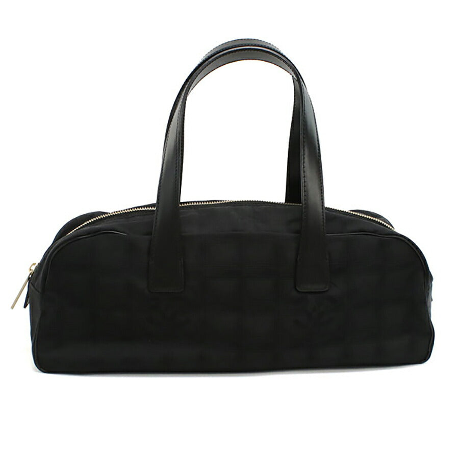 中古 シャネル ミニボストン レディース ブランド CHANEL ニュートラベルライン 10361271 ブラック バッグ USDCH95734011