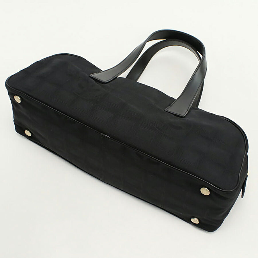 中古 シャネル ミニボストン レディース ブランド CHANEL ニュートラベルライン 10361271 ブラック バッグ USDCH95734011