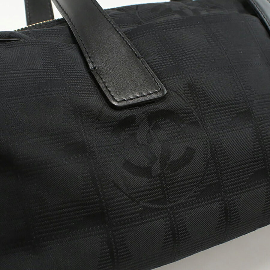 中古 シャネル ミニボストン レディース ブランド CHANEL ニュートラベルライン 10361271 ブラック バッグ USDCH95734011