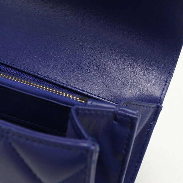 中古 シャネル 斜め掛け ショルダーバッグ レディース ブランド CHANEL マトラッセ チェーンショルダーバッグ KCXXTTG9 ブルー バッグ USDCH95848011