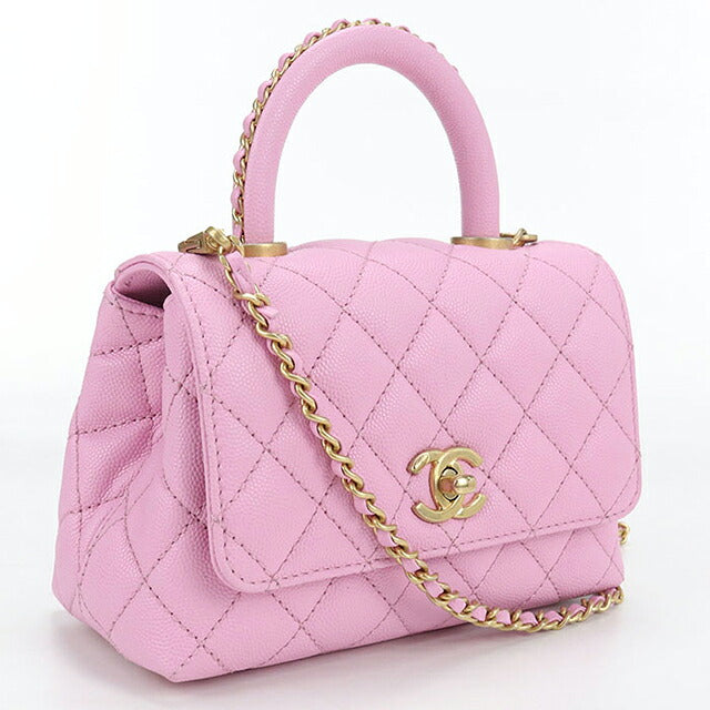 Used CHANEL handbag ladies brand CHANEL Matelasse 2WAY pink bag USDCH96044011