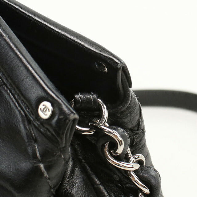 中古 シャネル トートバッグ レディース ブランド CHANEL ワイルドステッチ 2WAYトートバッグ レザー 16163043 ブラック バッグ USDCH96147011