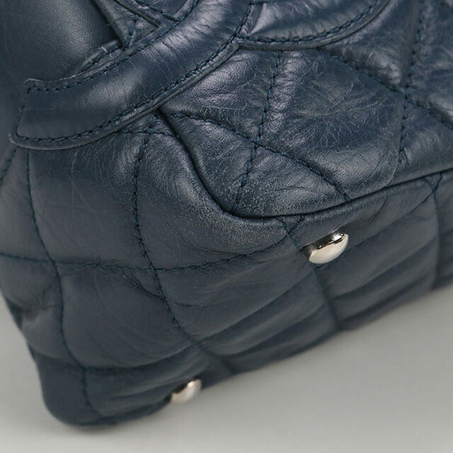中古 シャネル ショルダーバッグ レディース ブランド CHANEL チェーン レザー ブルー バッグ USDCH96234011