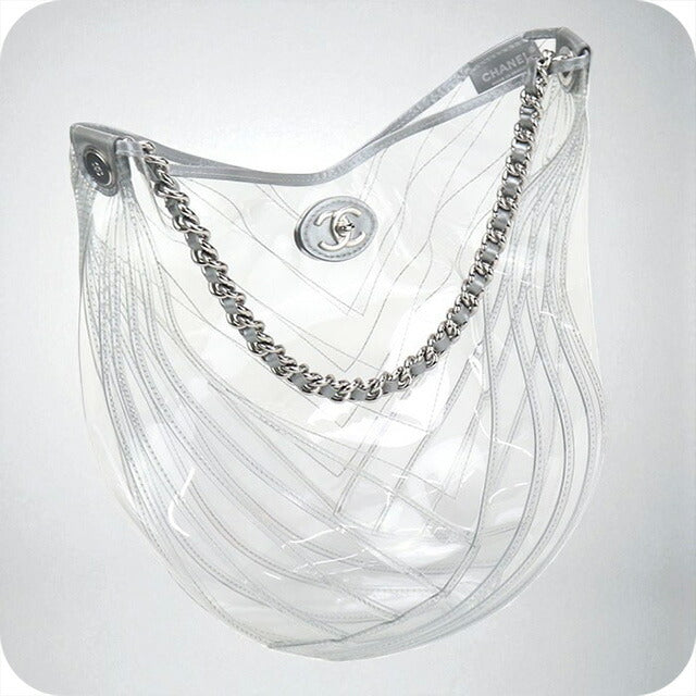 中古 シャネル ショルダーバッグ レディース ブランド CHANEL クリア バッグ USDCH96741011
