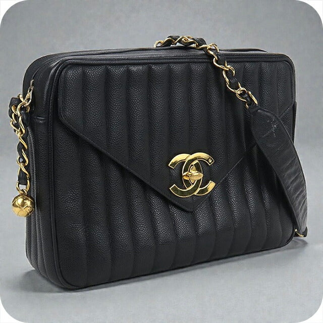 中古 シャネル ショルダーバッグ レディース ブランド CHANEL マドモアゼル チェーン ブラック バッグ USDCH97992011