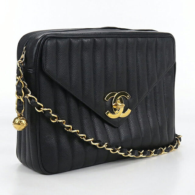 中古 シャネル ショルダーバッグ レディース ブランド CHANEL マドモアゼル チェーン ブラック バッグ USDCH97992011
