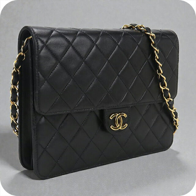 二手 CHANEL 单肩包 女士品牌 CHANEL 马特拉斯链条黑色包 USDCH97997011