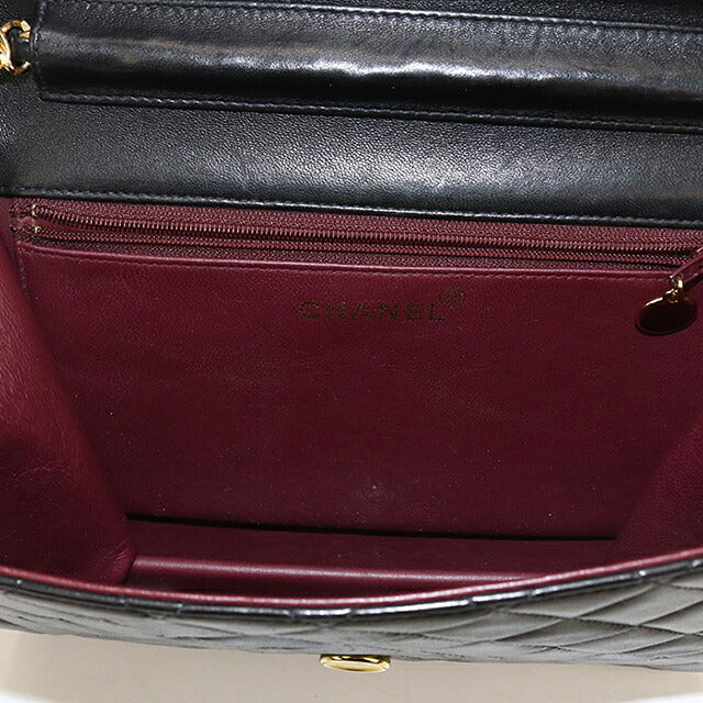 二手 CHANEL 单肩包 女士品牌 CHANEL 马特拉斯链条黑色包 USDCH97997011