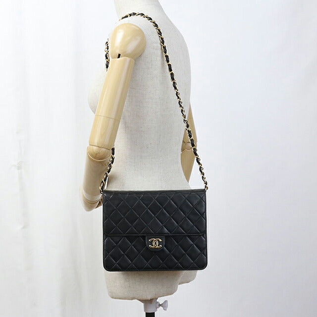 二手 CHANEL 单肩包 女士品牌 CHANEL 马特拉斯链条黑色包 USDCH97997011