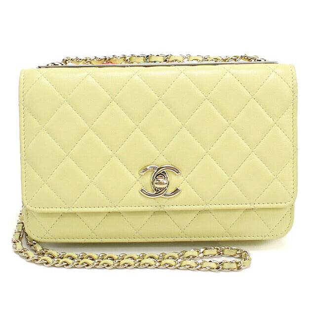 Used CHANEL Chain Wallet Women&