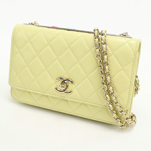 Used CHANEL Chain Wallet Women&
