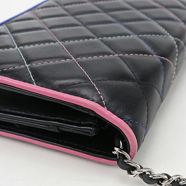 Used Chanel Chain Wallet Women&
