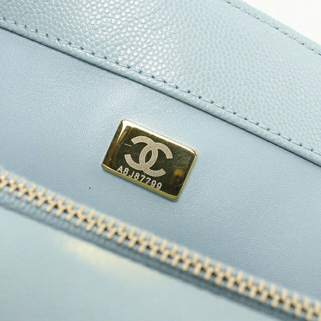 Used CHANEL Handbag Ladies Brand CHANEL Matelasse Coco Handle 29 A92991 Blue Bag USDCH98952011