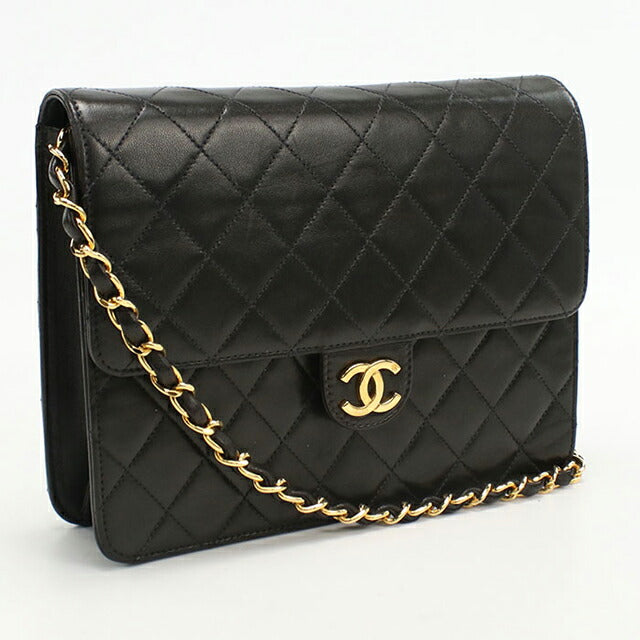 二手 CHANEL 单肩包 女士品牌 CHANEL 马特拉斯链条黑色包 USDCH99539011