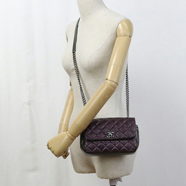 二手 CHANEL 单肩包 女士品牌 CHANEL 马特拉斯链条紫色包 USDCH99598011